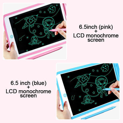 Myk LCD-tegneplate med øyebeskyttelse for barn