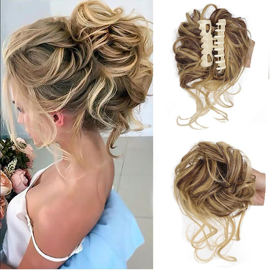 🌈Curly Bun Hair Piece -Kjøp 3 gratis frakt