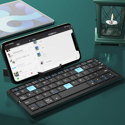 Mini sammenleggbart tastatur for telefon/pad/laptop