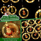 （Julespesial 49% rabatt）Ringlys for juledekor