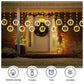 （Julespesial 49% rabatt）Ringlys for juledekor