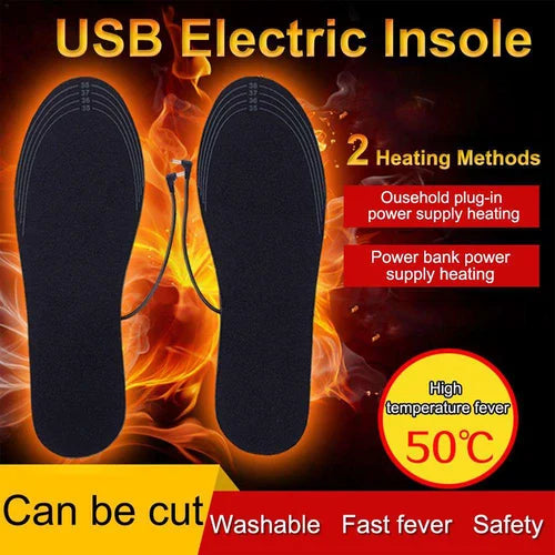 USB-oppvarmede skoinnlegg🔥Hot Sale 49% RABATT🔥