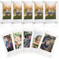Mini magnetisk bilderamme, magnetisk fotoramme til kjøleskap, fotoramme til Fujifilm Polaroid Instax Mini, liten bildeholder til kjøleskap, bord, skap, whiteboardtavle