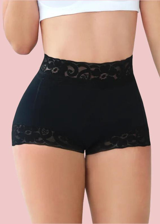 Women Lace Classic Daily Wear Body Shaper Butt Lifter Panty Smoothing Brief - Body Shaper for kvinner