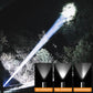 【Gave til friluftsentusiaster】 LED Sterkt Lys S18 Lommelykt