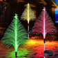 【Julegave】7 fargeskiftende solcelledrevne juletrelys med skiftende farger