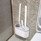 Toalettbørstesett med langt skaft i japansk stil (3 stk)