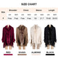 [ideell gave] Fashion Fringe sjal for kvinner